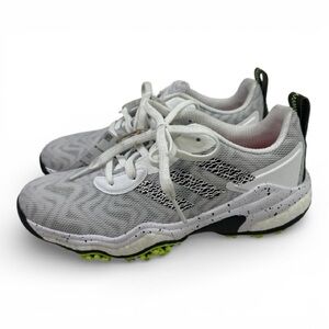 Adidas Women’s 8.5 White Black Spikeless Golf Shoes Lightweight Sneakers